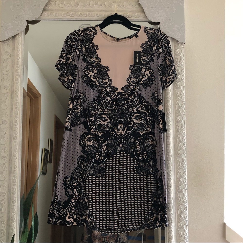 Express shirt dress